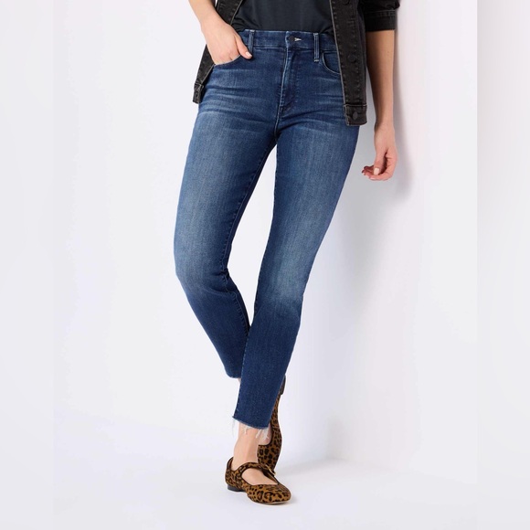 MOTHER Denim - MOTHER The Looker Ankle Fray High Waisted Jeans Size 26